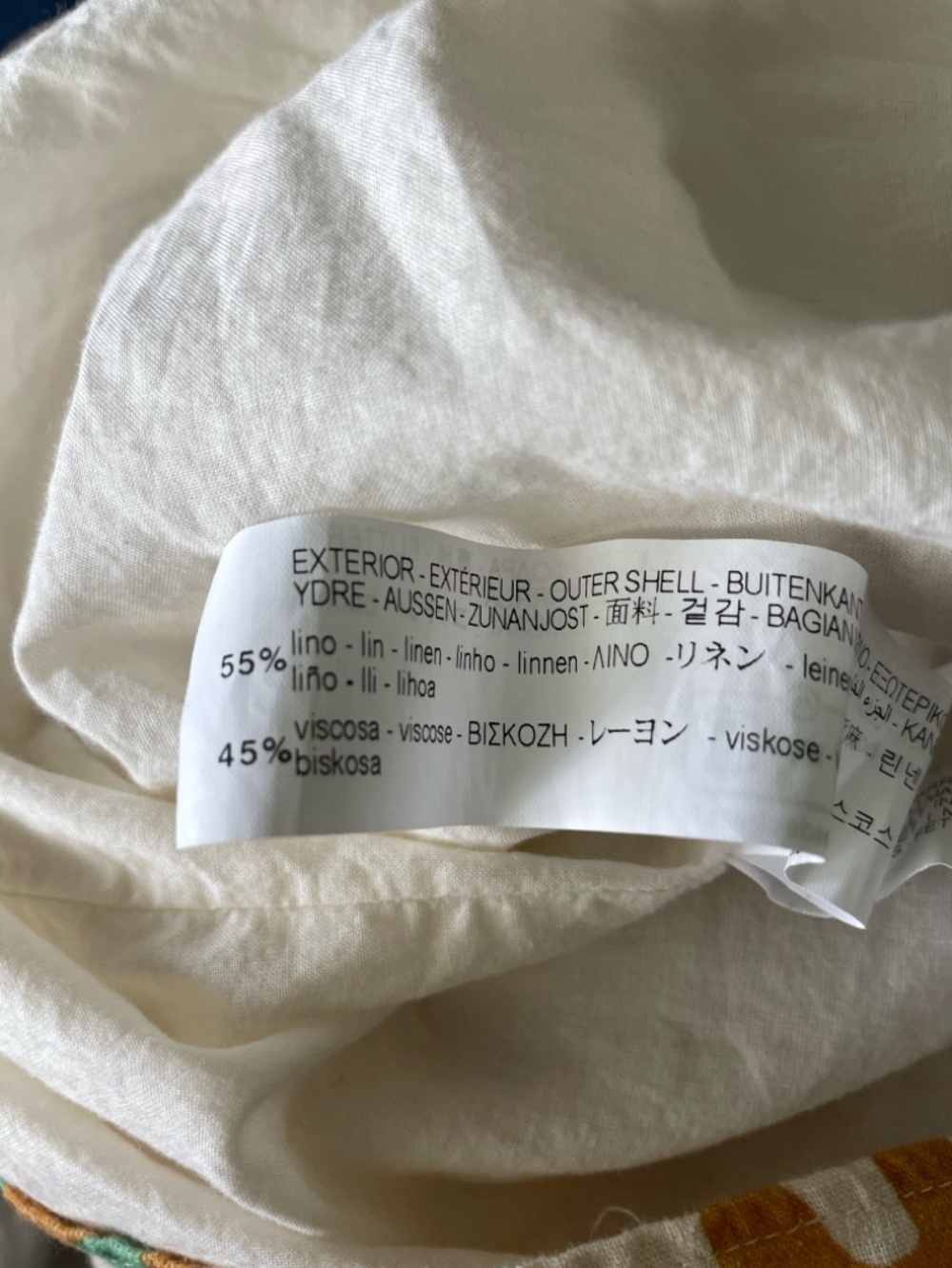 ZARA Floral Tropical Linen Cotton Dress - 11/12 - Picture 6 of 7